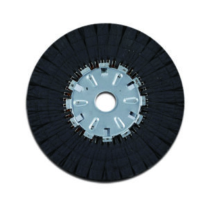 Black Treated Finger Sisal Buffing Wheel for metal polishing