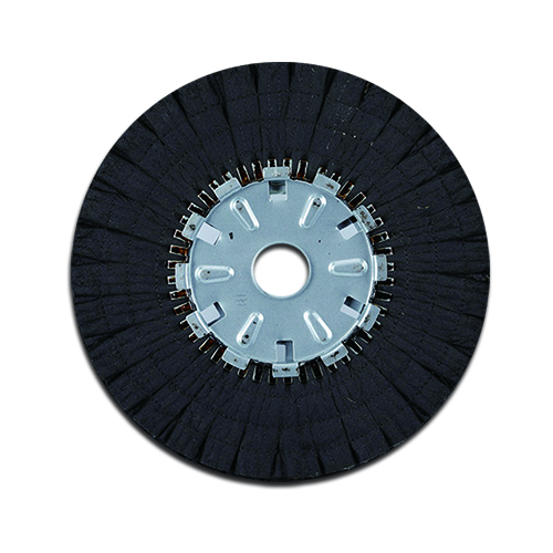 Black Treated Finger Sisal Buffing Wheel for metal polishing