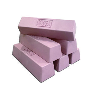 Purple Polishing Compound Heavy Cutting Buff Wax For Stainless Steel Iron Hard Metal With Cloth Buff Wheel