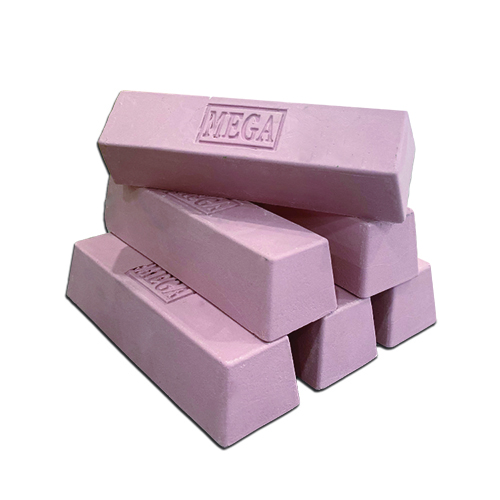 Purple Polishing Compound Heavy Cutting Buff Wax For Stainless Steel Iron Hard Metal With Cloth Buff Wheel