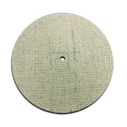 White Full Sisal Buff Wheel Natural Untreated Soft Cut for Intermediate Metal Polishing