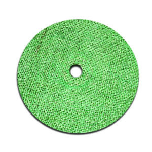 Green Resin Treated Full Sisal Buff Wheel Medium Hardness for Intermediate Stainless Steel Polishing