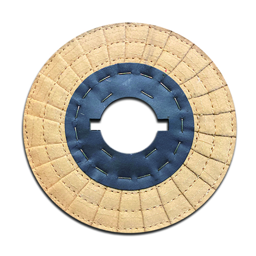 Pleated Sisal Buffing Wheel for metal polishing