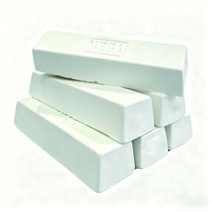White Polishing Compound Medium Cut Hard Metal Buff Wax For Jewelry Watch Door Lock Furniture Polishing