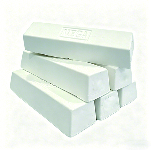 White Polishing Compound Medium Cut Hard Metal Buff Wax For Jewelry Watch Door Lock Furniture Polishing