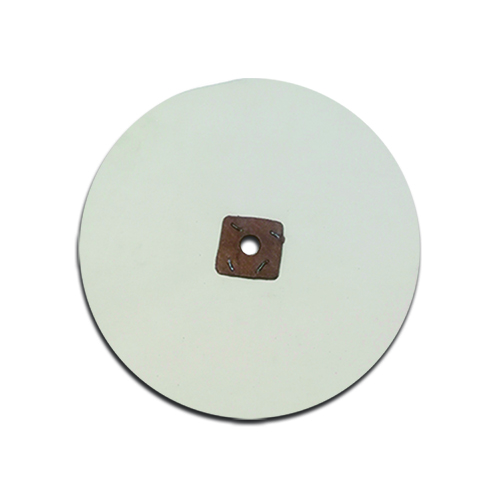 Square Group Nailed Hub Flat White Cotton Polishing Wheel for Multi-Material Mirror Finishing