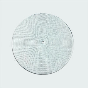 White Needle Point Sisal Buff Wheel Imported Fiber for Titanium & Manganese Steel Polishing