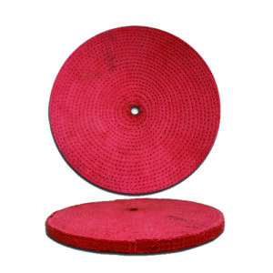 Red Resin Needle Point Sisal Buff Wheel Extra Hard for Titanium & Manganese Steel Polishing