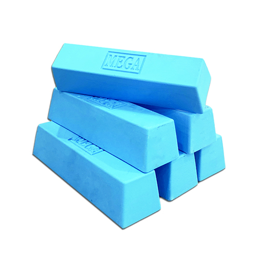 Blue Polishing Compound Heavy Cut Buff Wax For Stainless Steel Iron Hard Metal Polishing With Hard & Soft Sisal Buff Wheels