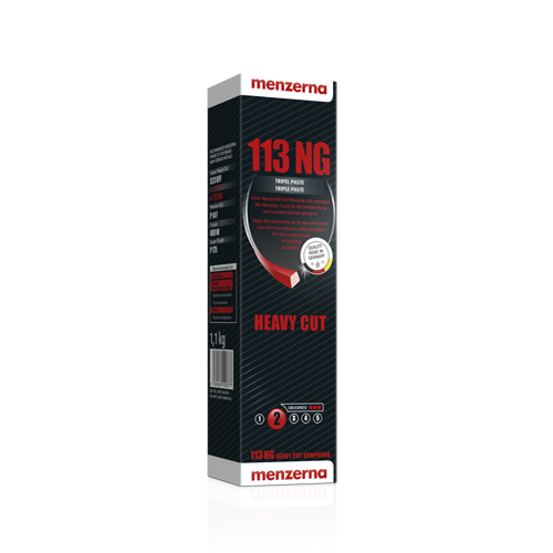 Menzerna 113NG Heavy Cut Solid Compound for aluminum, brass and pre-electroplating polishing