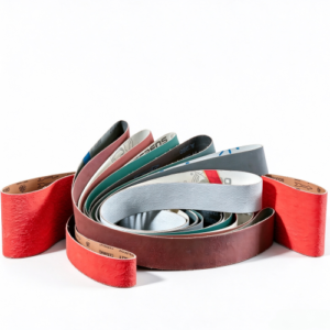 Industrial sanding belt collection for metal, wood and hardware grinding
