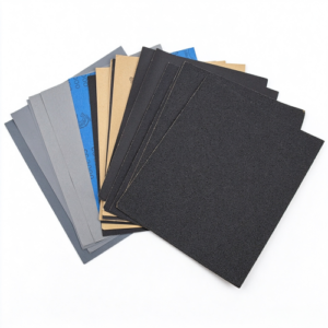 Industrial sandpaper collection for metal, wood, paint and plastic grinding