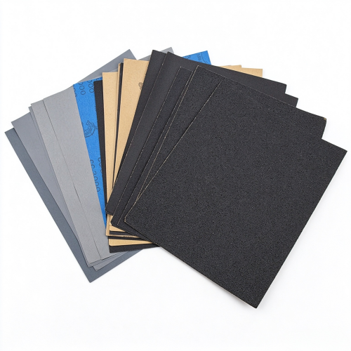 Industrial sandpaper collection for metal, wood, paint and plastic grinding